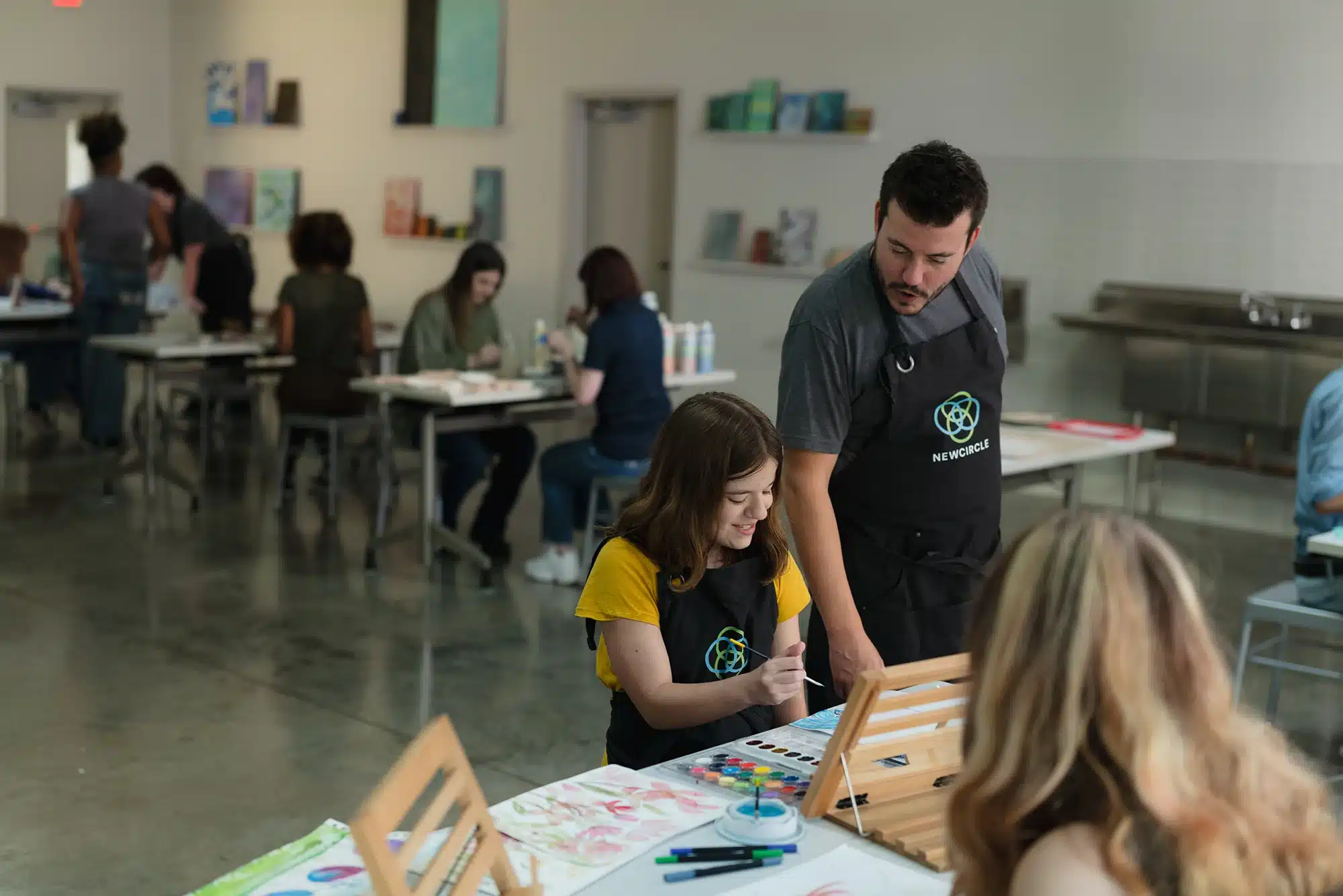 Adolescent Eating Disorder Treatment 8 art therapy session at newcircle