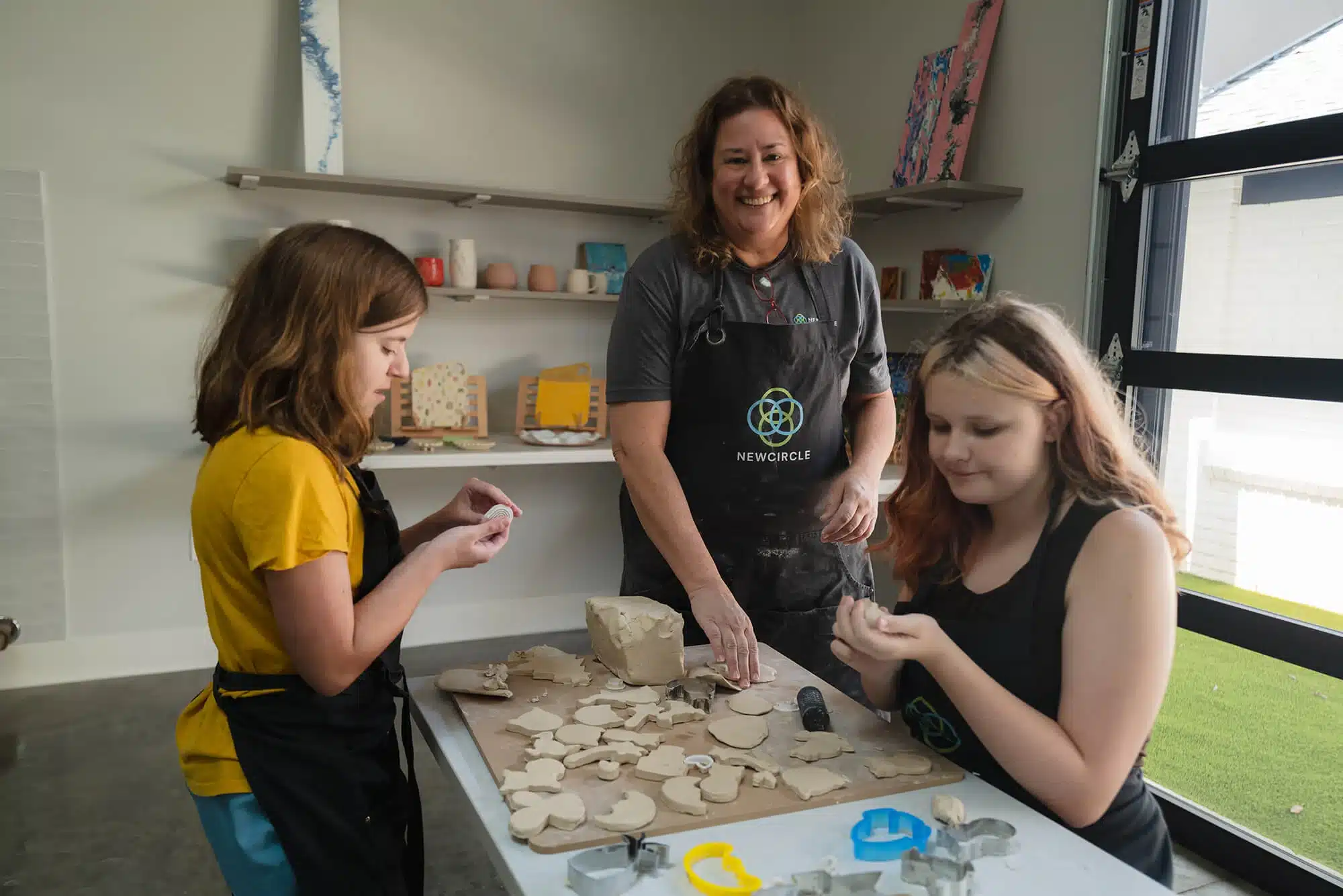 Adolescent Eating Disorder Treatment 1 art therapy session at newcircle as part of our adolescent eating disorder treatment program.